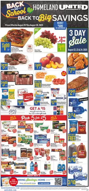 Homeland Market catalogue in Elk City OK | Weekly Specials! | 2025-08-20T00:00:00.000Z - 2025-08-26T00:00:00.000Z