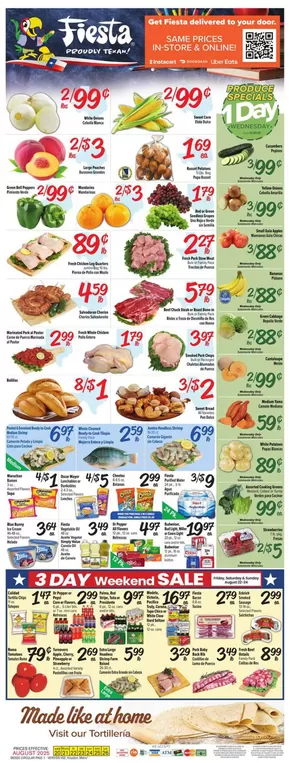 Fiesta Mart catalogue in Houston TX | Offers for bargain hunters | 2025-08-20T00:00:00.000Z - 2025-08-26T00:00:00.000Z