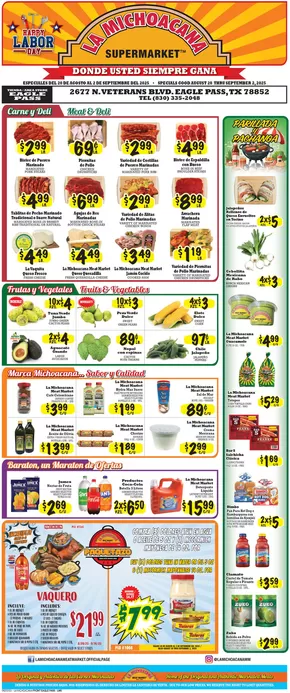 La Michoacana catalogue in Richmond TX | Top deals for all customers | 2025-08-20T00:00:00.000Z - 2025-09-02T00:00:00.000Z