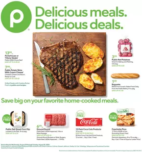 Publix catalogue | Great discounts on selected products | 2025-08-20T00:00:00.000Z - 2025-08-26T00:00:00.000Z