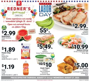 Redner's Warehouse catalogue in Chestertown MD | On Sale August_21_S80 | 2025-08-21T00:00:00.000Z - 2025-08-27T00:00:00.000Z