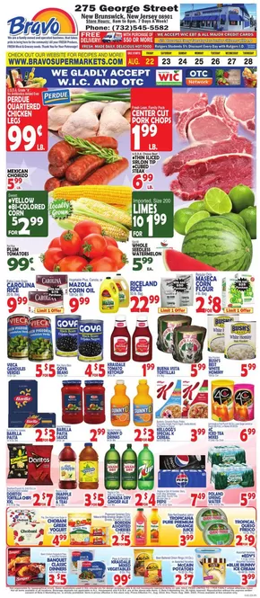 Bravo Supermarkets catalogue in San Diego CA | Current deals and offers | 2025-08-22T00:00:00.000Z - 2025-08-28T00:00:00.000Z