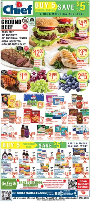 Chief Supermarket weekly ad