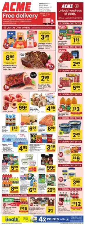 ACME catalogue in Bordentown NJ | Weekly Ad | 2025-08-22T00:00:00.000Z - 2025-08-28T00:00:00.000Z