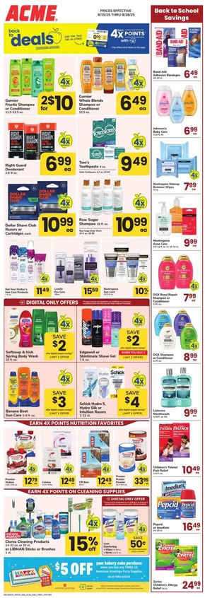 ACME catalogue in Bordentown NJ | Acme Markets - GMI | 2025-08-15T00:00:00.000Z - 2025-08-28T00:00:00.000Z