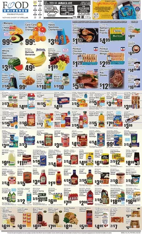 Food Universe catalogue in New York | Discover attractive offers | 2025-08-22T00:00:00.000Z - 2025-08-28T00:00:00.000Z