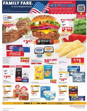 Family Fare catalogue in Battle Creek MI | Our best offers for you | 2025-08-22T00:00:00.000Z - 2025-08-23T00:00:00.000Z