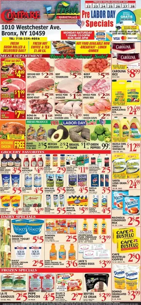 Compare Foods catalogue in New York | Exclusive deals for our customers | 2025-08-22T00:00:00.000Z - 2025-08-28T00:00:00.000Z