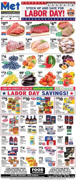 Met Foodmarkets catalogue in Long Island City NY | Current special promotions | 2025-08-22T00:00:00.000Z - 2025-08-28T00:00:00.000Z