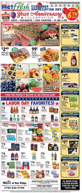 Met Foodmarkets catalogue in Long Island City NY | Our best offers for you | 2025-08-22T00:00:00.000Z - 2025-08-28T00:00:00.000Z