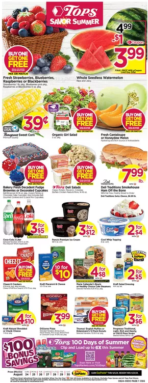 Tops catalogue in Jasper IN | Weekly Specials | 2025-08-24T00:00:00.000Z - 2025-08-30T00:00:00.000Z