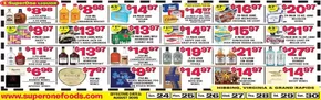 Super One Foods catalogue in Escanaba MI | Liquor Ad Savings | 2025-08-08T00:00:00.000Z - 2025-08-30T00:00:00.000Z