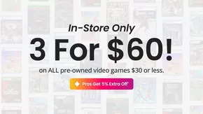 Game Stop catalogue in Wood River IL | Current special promotions | 2025-08-24T00:00:00.000Z - 2025-09-07T00:00:00.000Z