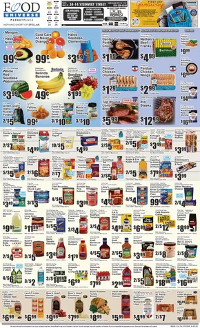 Food Universe catalogue in New York | Current bargains and offers | 2025-08-22T00:00:00.000Z - 2025-08-28T00:00:00.000Z