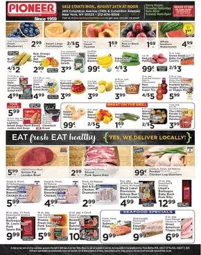 Pioneer Supermarkets catalogue in Summit MS | Pioneer Supermarkets weekly ad | 2025-08-25T00:00:00.000Z - 2025-08-31T00:00:00.000Z