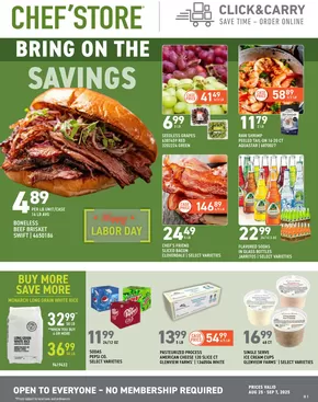Chef'Store catalogue in Coos Bay OR | Offers for bargain hunters | 2025-08-25T00:00:00.000Z - 2025-09-07T00:00:00.000Z