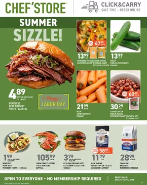Chef'Store catalogue in Coos Bay OR | Exclusive deals and bargains | 2025-08-25T00:00:00.000Z - 2025-09-07T00:00:00.000Z