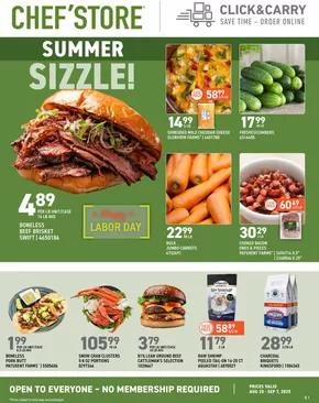 Chef'Store catalogue in Clarkston WA | Exclusive deals and bargains | 2025-08-25T00:00:00.000Z - 2025-09-07T00:00:00.000Z