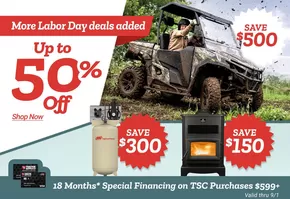 Tractor Supply Company catalogue in Napoleon OH | Offers for bargain hunters | 2025-08-26T00:00:00.000Z - 2025-09-01T00:00:00.000Z