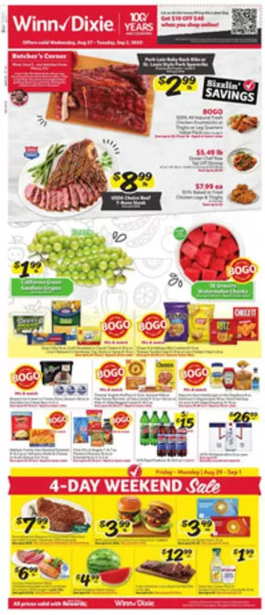 Winn Dixie catalogue in Key Largo FL | Current deals and offers | 2025-08-27T00:00:00.000Z - 2025-09-02T00:00:00.000Z