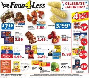 Food 4 Less catalogue | Top offers for all bargain hunters | 2025-08-27T00:00:00.000Z - 2025-09-02T00:00:00.000Z
