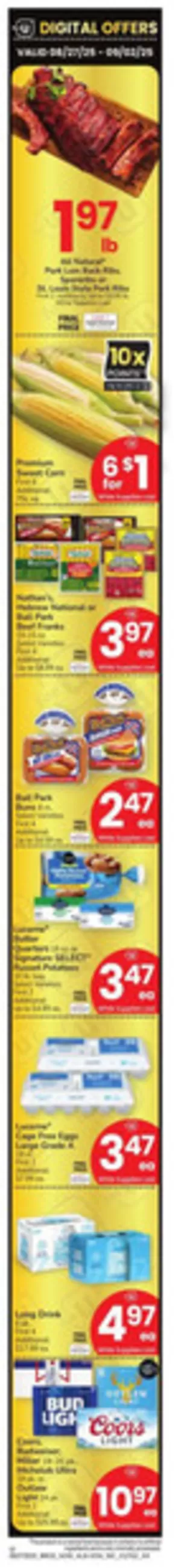 Vons catalogue in Las Vegas NV | Weekly Ad - Southwest | 2025-08-27T00:00:00.000Z - 2025-09-02T00:00:00.000Z