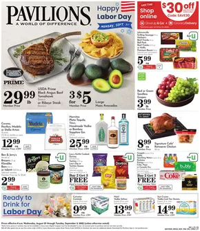 Pavilions catalogue in Los Angeles CA | Weekly Ad | 2025-08-27T00:00:00.000Z - 2025-09-02T00:00:00.000Z