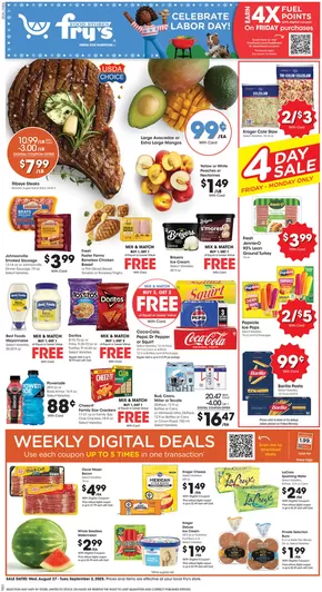 Fry's catalogue in Marana AZ | Weekly Ad | 2025-08-27T00:00:00.000Z - 2025-09-02T00:00:00.000Z