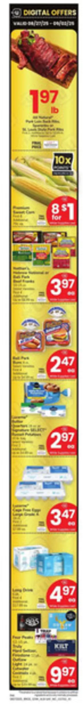Safeway catalogue in Show Low AZ | Great offer for all customers | 2025-08-27T00:00:00.000Z - 2025-09-02T00:00:00.000Z