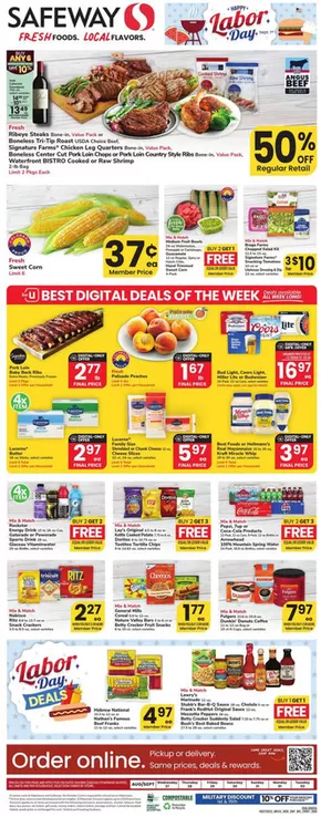 Safeway catalogue | Current bargains and offers | 2025-08-27T00:00:00.000Z - 2025-09-02T00:00:00.000Z