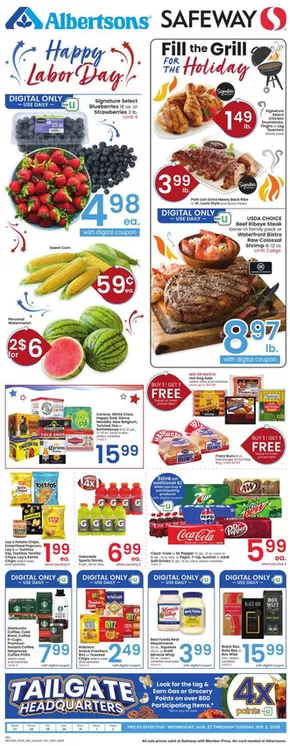 Safeway catalogue in Columbia Falls MT | Top offers for all bargain hunters | 2025-08-27T00:00:00.000Z - 2025-09-02T00:00:00.000Z