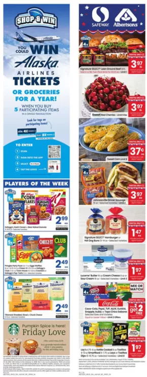Safeway catalogue in Liberty Lake WA | Attractive special offers for everyone | 2025-08-27T00:00:00.000Z - 2025-09-02T00:00:00.000Z