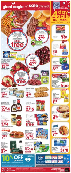 Giant Eagle catalogue | Top deals and discounts | 2025-08-28T00:00:00.000Z - 2025-09-03T00:00:00.000Z