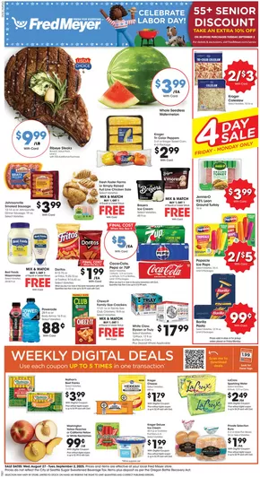Fred Meyer catalogue in Camdenton MO | Our best deals for you | 2025-08-27T00:00:00.000Z - 2025-09-02T00:00:00.000Z