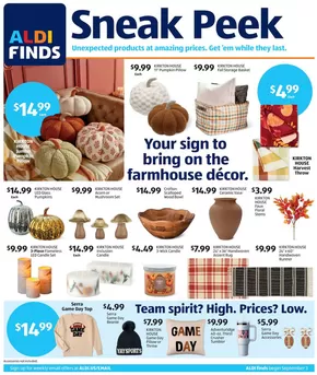 Aldi catalogue in Chatham VA | In Store Ad | 2025-09-03T00:00:00.000Z - 2025-09-09T00:00:00.000Z