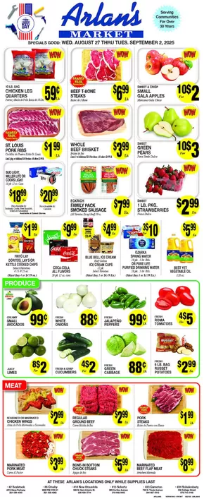 Arlan's Market catalogue in Austin TX | Arlan's Market weekly ad | 2025-08-27T00:00:00.000Z - 2025-09-02T00:00:00.000Z