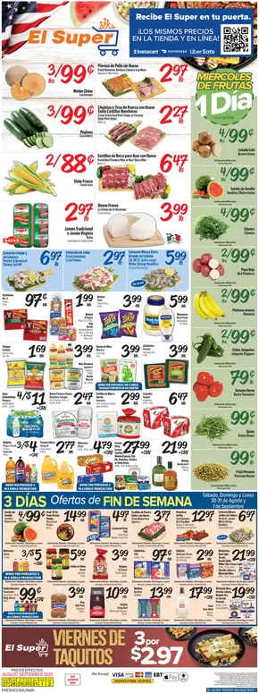 El Super catalogue | Current bargains and offers | 2025-08-27T00:00:00.000Z - 2025-09-02T00:00:00.000Z