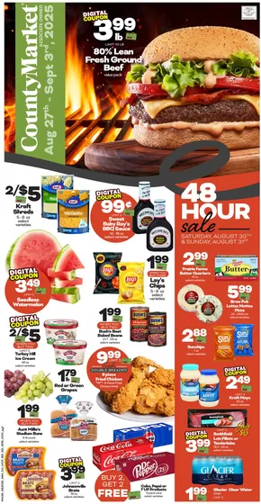 County Market catalogue in Lakeside AZ | Our best offers for you | 2025-08-27T00:00:00.000Z - 2025-09-03T00:00:00.000Z