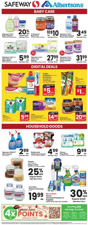 Albertsons catalogue in Waupaca WI | Albertsons - Denver - GMI | 2025-08-27T00:00:00.000Z - 2025-09-09T00:00:00.000Z