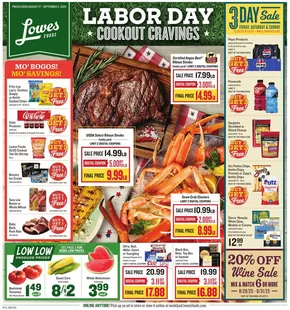 Lowes Foods catalogue in Stockholm NJ | Weekly Ad | 2025-08-27T00:00:00.000Z - 2025-09-02T00:00:00.000Z