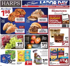 Harp's Market catalogue in Fayetteville AR | Attractive special offers for everyone | 2025-08-27T00:00:00.000Z - 2025-09-02T00:00:00.000Z