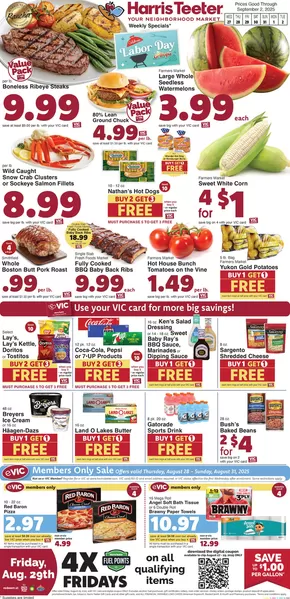 Harris Teeter catalogue in Warrenton VA | Discover attractive offers | 2025-08-27T00:00:00.000Z - 2025-09-02T00:00:00.000Z