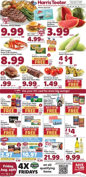 Harris Teeter catalogue in Warrenton VA | Offers for bargain hunters | 2025-08-27T00:00:00.000Z - 2025-09-02T00:00:00.000Z
