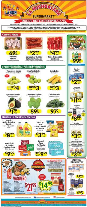 La Michoacana catalogue in Lakeside AZ | Save now with our deals | 2025-08-27T00:00:00.000Z - 2025-09-16T00:00:00.000Z