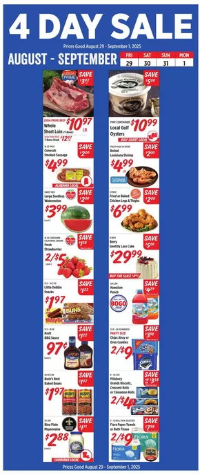 Rouses catalogue in Mobile AL | Attractive special offers for everyone | 2025-08-27T00:00:00.000Z - 2025-09-03T00:00:00.000Z