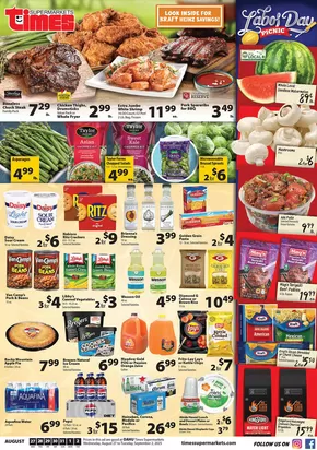 Times Supermarkets catalogue in Lakeside AZ | Oahu | 2025-08-27T00:00:00.000Z - 2025-09-02T00:00:00.000Z