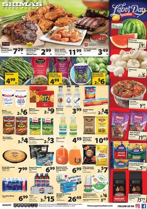 Times Supermarkets catalogue in Lakeside AZ | Shima's | 2025-08-27T00:00:00.000Z - 2025-09-02T00:00:00.000Z