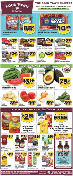 Food Town catalogue in Houston TX | Food Town Advo Two Page | 2025-08-27T00:00:00.000Z - 2025-09-02T00:00:00.000Z