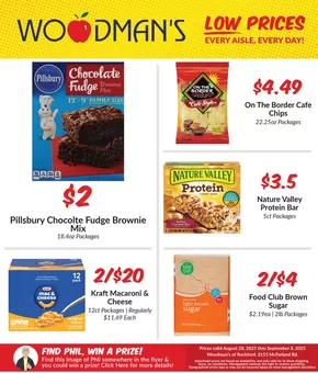 Woodman's catalogue | Attractive special offers for everyone | 2025-08-28T00:00:00.000Z - 2025-09-03T00:00:00.000Z