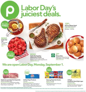 Publix catalogue in Heyworth IL | Publix weekly ad | 2025-08-28T00:00:00.000Z - 2025-09-03T00:00:00.000Z